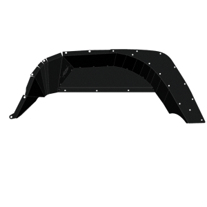 Road Armor Inner Fender, Stealth, Powder Coated, Texture Black, Steel – 520LFRSB