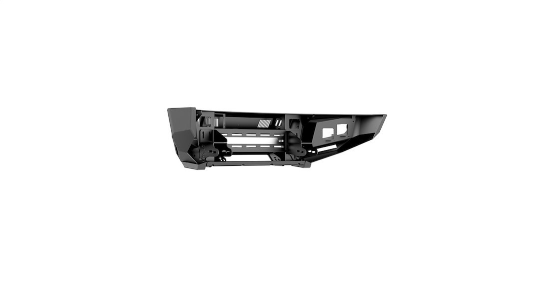 Road Armor Bumper, Identity, Multi-Piece Kit, Mounting Hardware Included, With Shackles, Wide End Pods, Light Pod X3 Cube – 6172DF-B0-P2-MR-BH-B