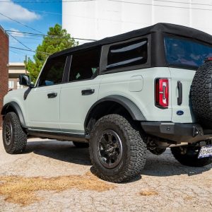 Road Armor Rocker Panel Guard, Stealth, Powder Coated, Satin Black, Steel – 6213ARG4B