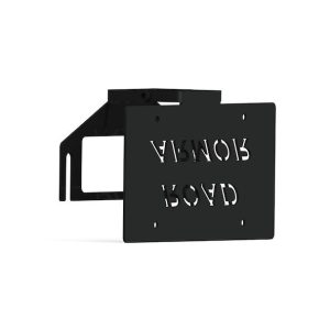 Road Armor Winch Fairlead, Defender, 3.6 Inch Offset, Powder Coated, Black, Steel – LPF360B