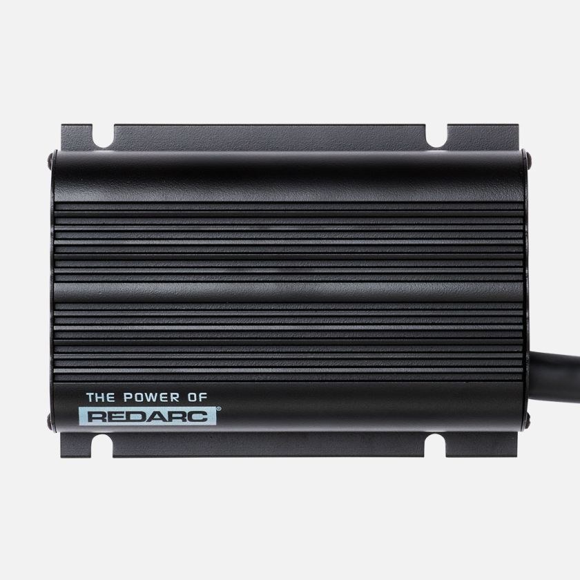 Redarc Battery Charger, For 12/ 24 Volt Vehicle Systems, Charges from Solar and Alternator, 9 to 32 Volt DC Operating Input Voltage – BCDC1240D