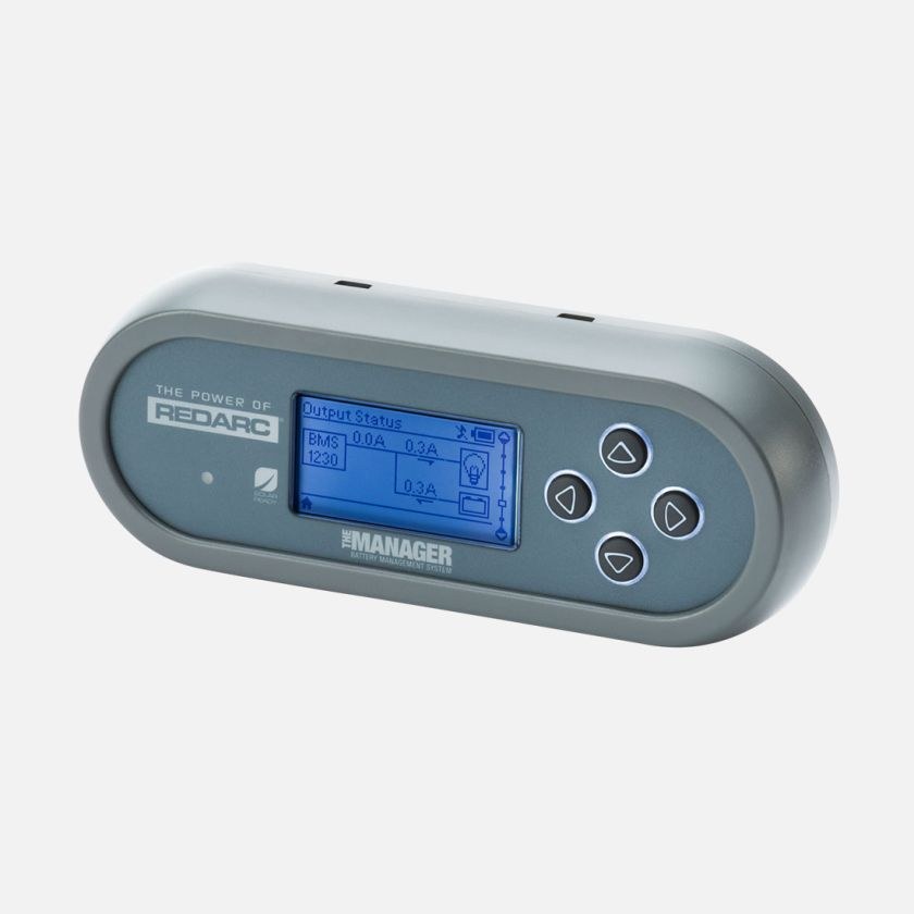 Redarc Battery Charger Controller, Manager30, Use to Charge and Maintain Auxiliary Batteries, 520 Watt – BMS1230S3-NA