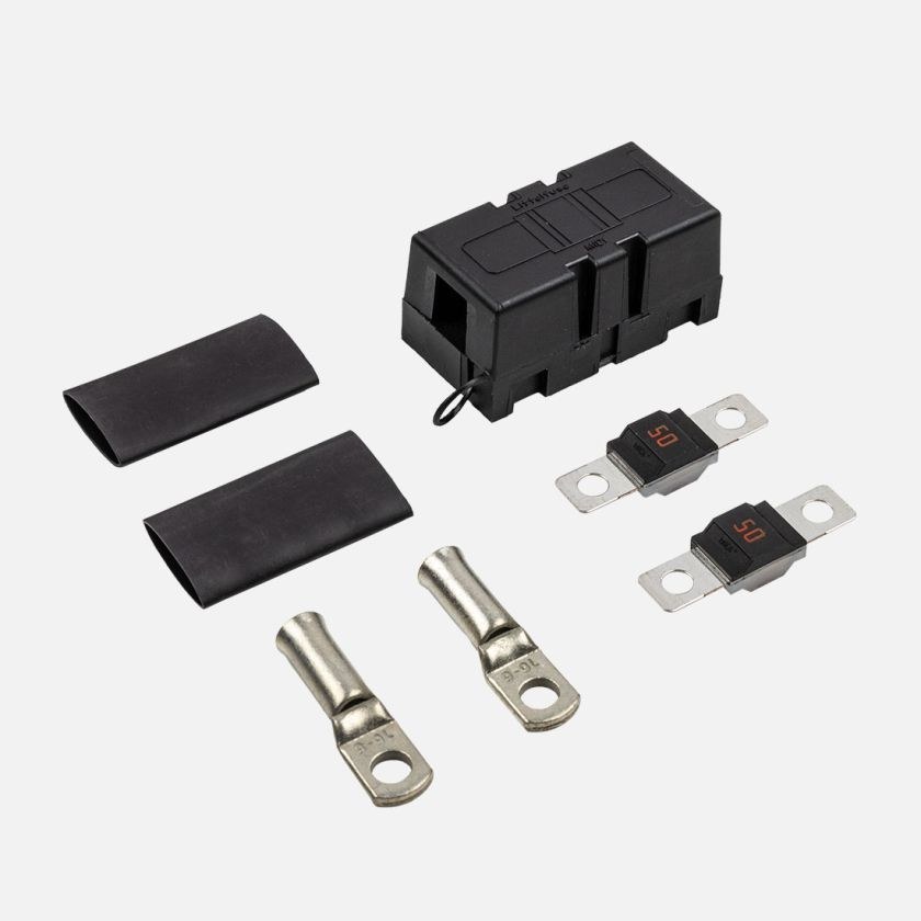 Redarc Fuse, Knife Blade Fuse, 50 Amp, Set of 2, With Fuse Holders and Cable Crimps – FK50