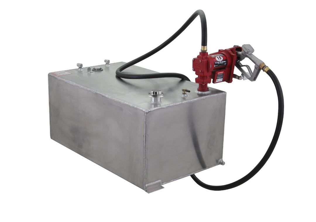 Rds Mfg Inc Liquid Transfer Tank, DOT Approved, Gasoline or Diesel, 55 Gallon Capacity, Rectangle – 71109