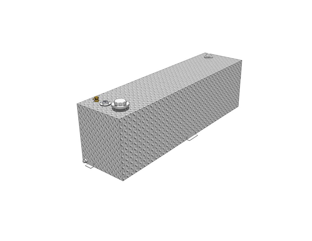Rds Mfg Inc Liquid Transfer Tank, DOT Approved, Gasoline or Diesel, 50 Gallon Capacity, Rectangle – 74736