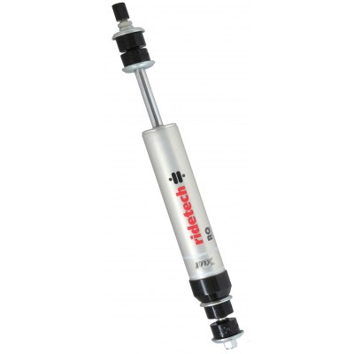 Ridetech Shock Absorber, Hq Series, One Million Mile Warranty, Rebound Adjustable, Without Boot, Silver, With Red Ridetech Logo, Single – 22149850