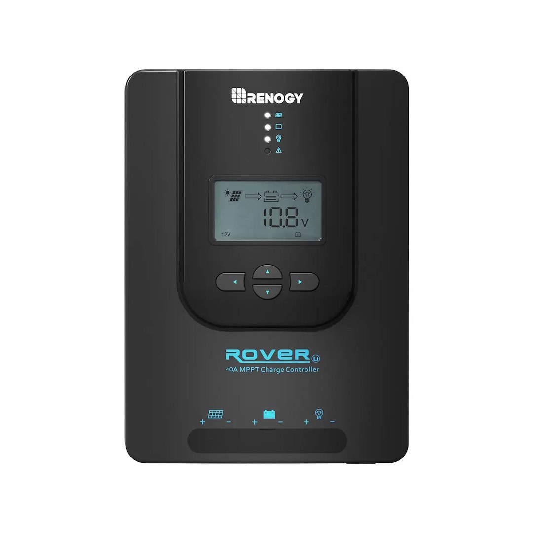 Renogy Battery Charger Controller, Rover Li – RNG-CTRL-RVR40-BT-G3-US