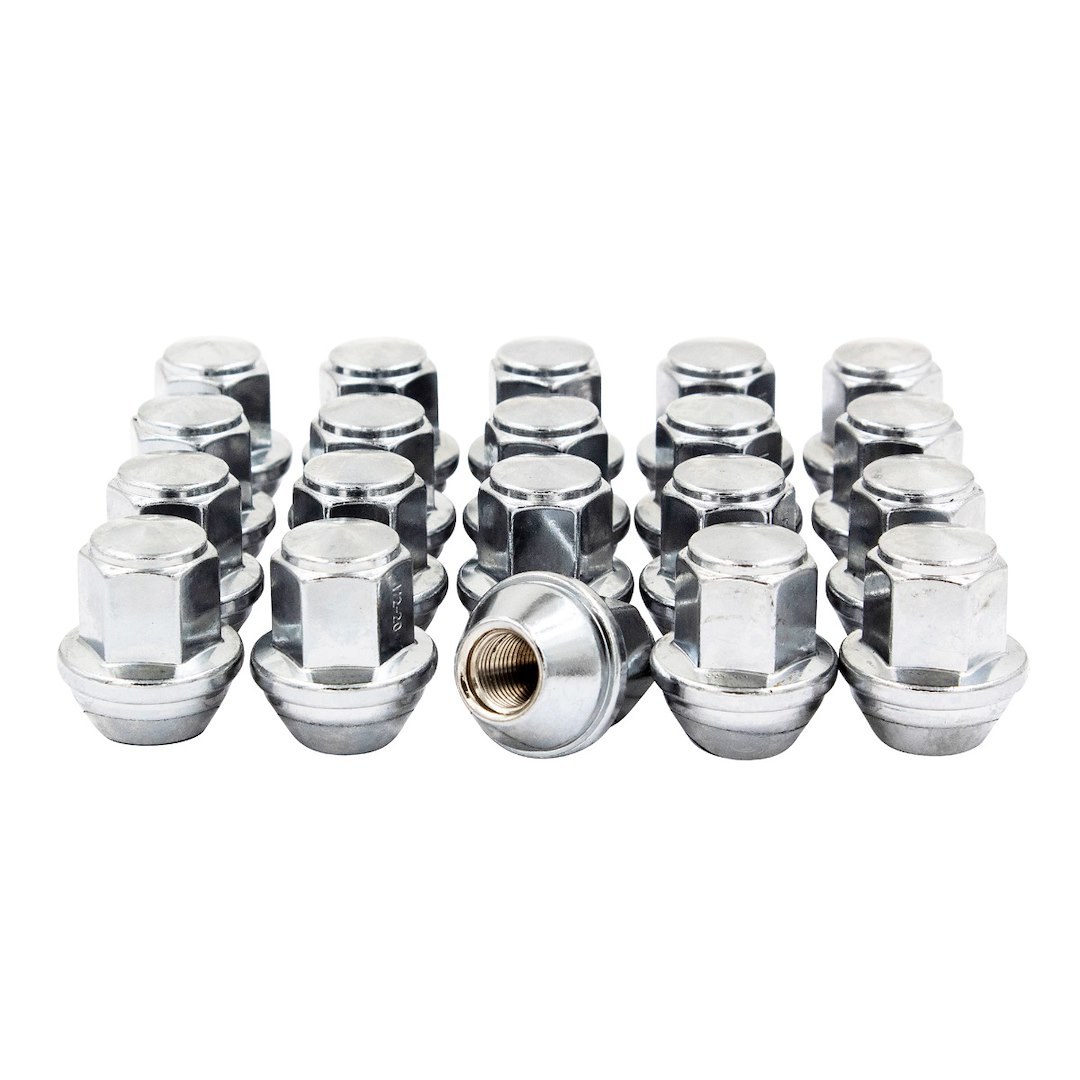 Revolution Gear & Axle Lug Nut, 5 Lug Kit, 14 Millimeter X 1.5 Thread Size, 60 Degree Conical Bulge, Acorn, 1.45 Inch Overall Length – 12K548