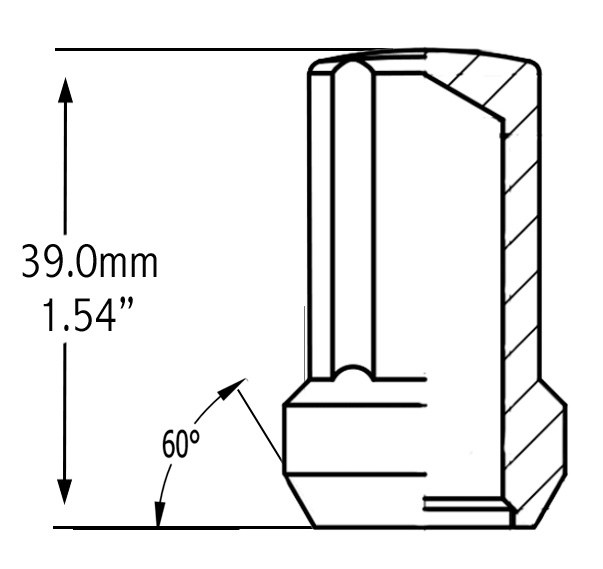 Revolution Gear & Axle Lug Nut, 14 Millimeter X 2 Thread Size, 60 Degree Conical, Acorn, Requires 7 Spline Tool (see Required Parts) – 331173S