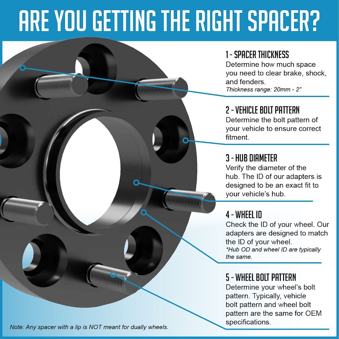 Revolution Gear & Axle Wheel Adapter, 5 X 114.3 Millimeter/ 5 X 4.50 Inch Axle Bolt Circle, Hub Centric – 5450-5450H-A67
