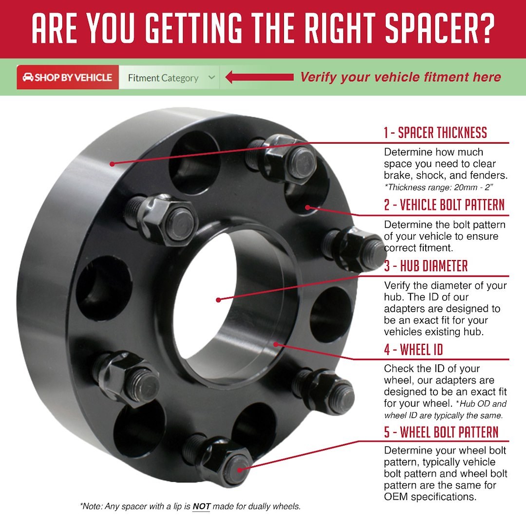 Revolution Gear & Axle Wheel Adapter, 6 X 139.7 Millimeter/ 6 X 5.50 Inch Axle Bolt Circle, Hub Centric – 6550-6550H-E95