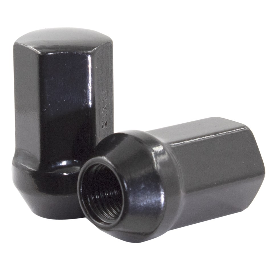 Revolution Gear & Axle Lug Nut, 14 Millimeter X 1.5 Thread Size, 60 Degree Conical, Acorn, 1.77 Inch Overall Length – 531148LBLK