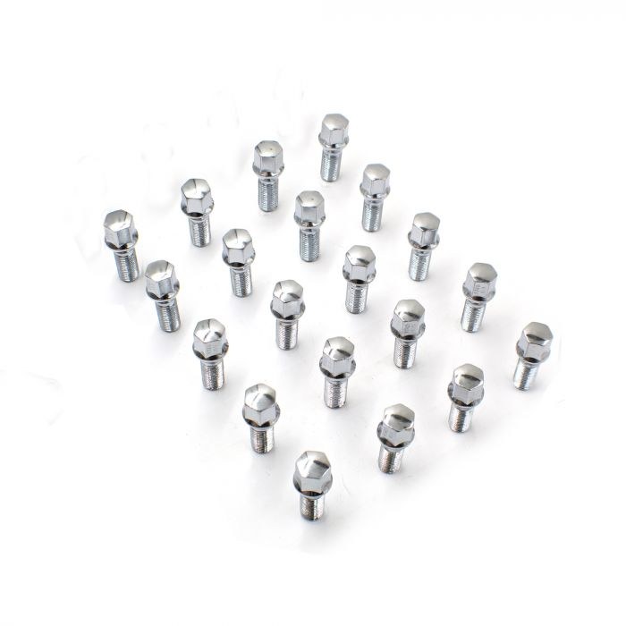 Revolution Gear & Axle Lug Bolt, 5 Lug Kit, 14 Millimeter X 1.5 Thread Size, 60 Degree Conical, Acorn, 1.58 Inch Shank Length – 84K556-40