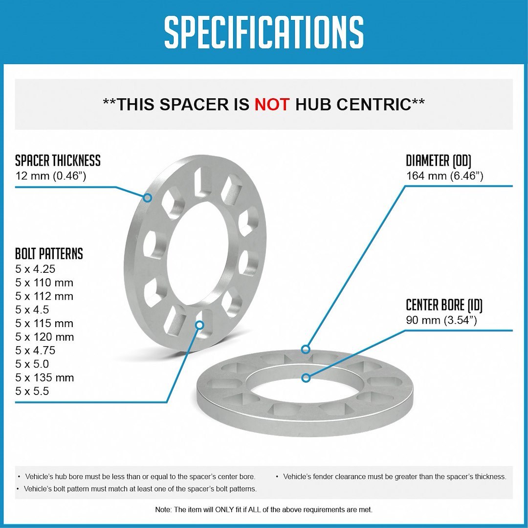 Revolution Gear & Axle Wheel Spacer – 911125T-A
