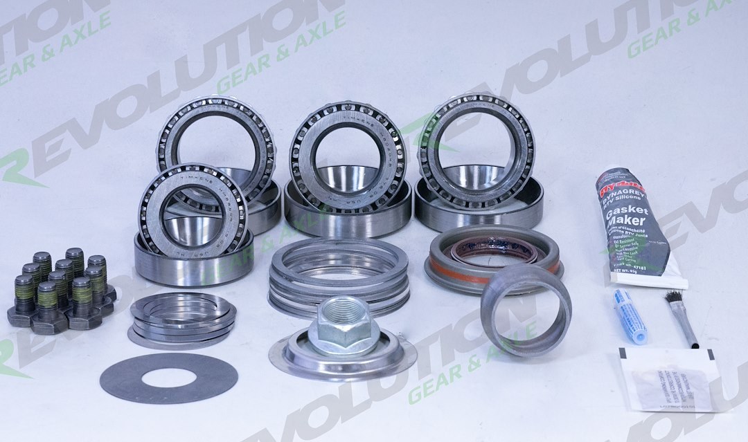 Rev Gear Axl Differential Ring and Pinion Installation Kit, Dana 44 Jk Style Reverse Rotation Front Axle – 35-2051