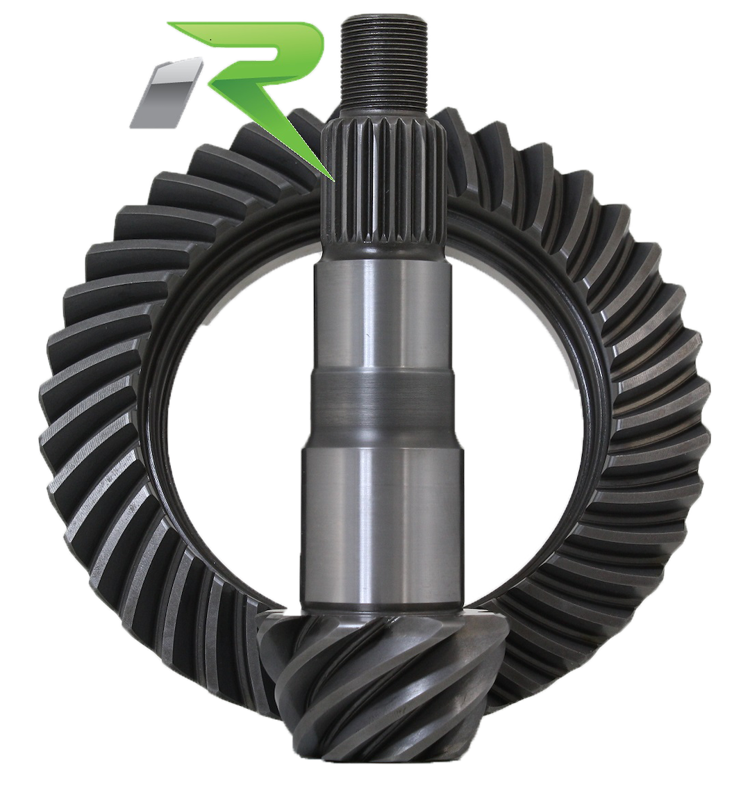 Rev Gear Axl Differential Ring and Pinion, Dana 30 Jk/ Jl Style Reverse Rotation Axle, 7.3 Inch Ring Gear Diameter, 4.88 Ratio, Steel – D30JK-JL-488R