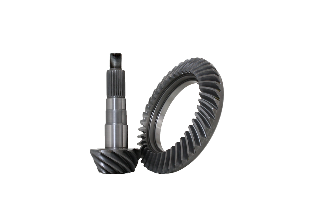 Rev Gear Axl Differential Ring and Pinion, Dana 30 Short Pinion Standard Rotation Axle, 7.2 Inch Ring Gear Diameter, 4.56 Ratio, Steel – D30S-456TJ