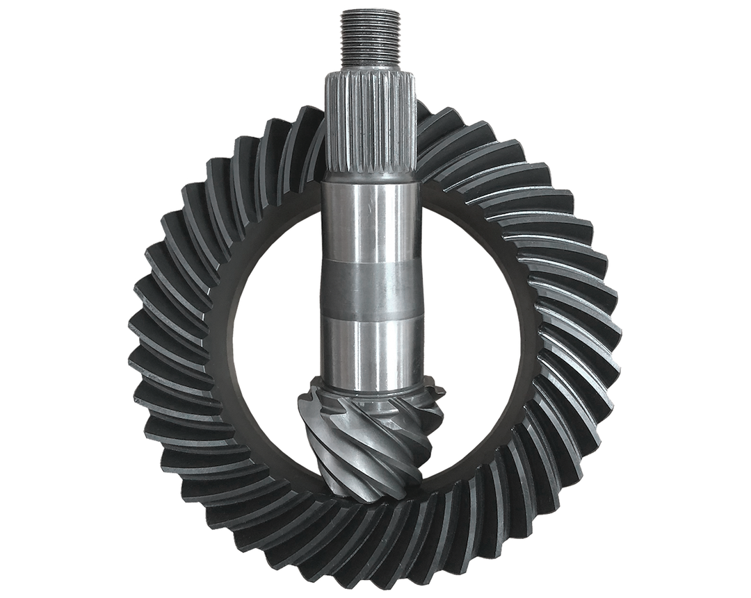 Rev Gear Axl Differential Ring and Pinion, Dana 44 Jl Style Standard Rotation Axle, 8.6 Inch Ring Gear Diameter, 4.56 Ratio, Steel – D44-M220-456