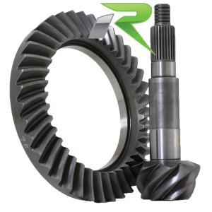 Rev Gear Axl Differential Ring and Pinion, Dana 44 Jk Style Reverse Rotation Axle, 8.5 Inch Ring Gear Diameter, 4.56 Ratio, Steel – D44RS-456RUB