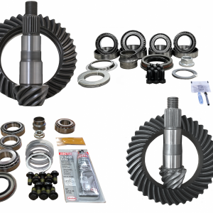 Rev Gear Axl Differential Ring and Pinion, Dana 44 Rear Axle/ Dana 30 Front Axle, 220 Millimeter/ 186 Millimeter, 4.56 Ratio – REV-JL-220/186-456