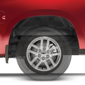 Rugged Liner Fender Well Liner, Painted, Black, High Density Plastic, Set of 2 – WWC19