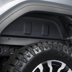Rugged Liner Fender Well Liner, Painted, Black, High Density Plastic, Set of 2 – WWC19