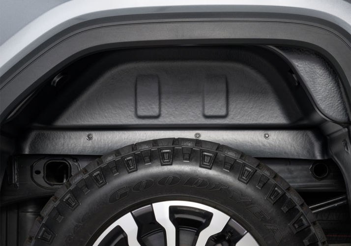 Rugged Liner Fender Well Liner, Black, High Density Plastic, Set of 2 – WWC20HD