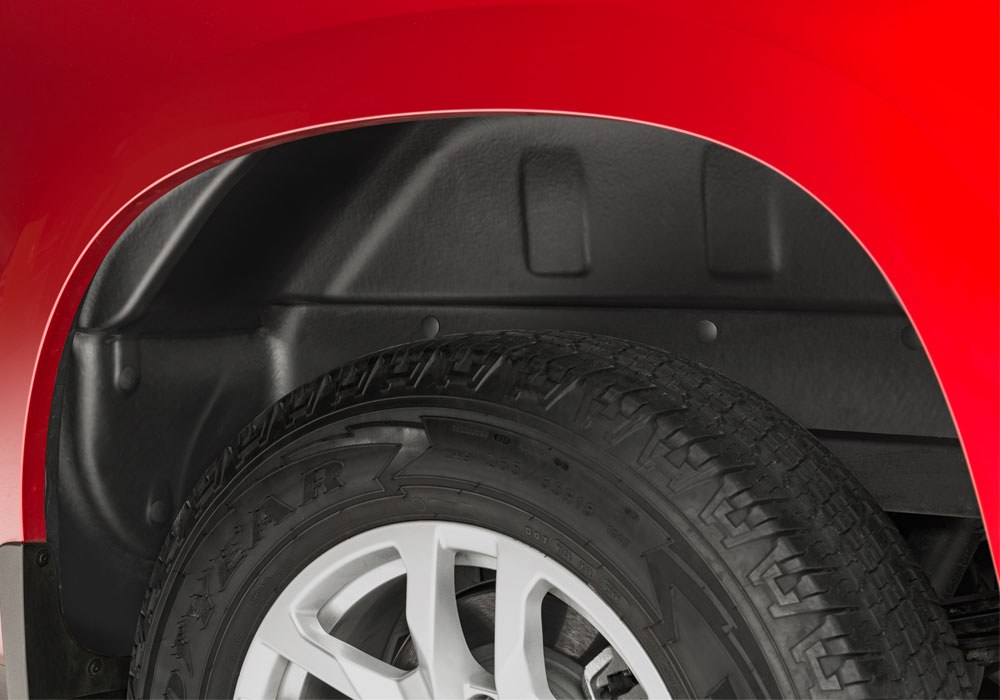 Rugged Liner Fender Well Liner, Painted, Black, High Density Plastic, Set of 2 – WWF25017