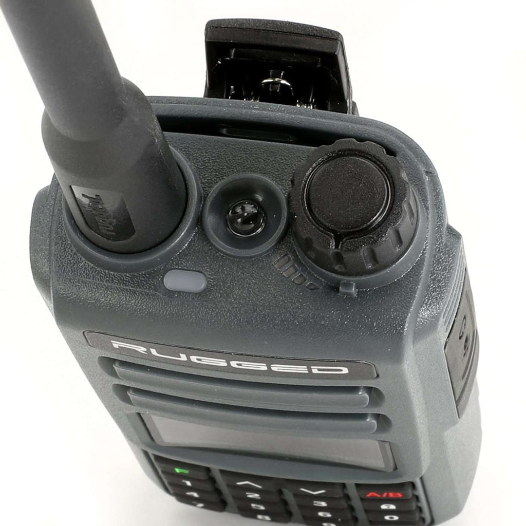 Rugged Radio Gmrs Radio, Handheld, With Antenna, Pa System Portable, Weather Channels, Lcd Display – GMR2-G