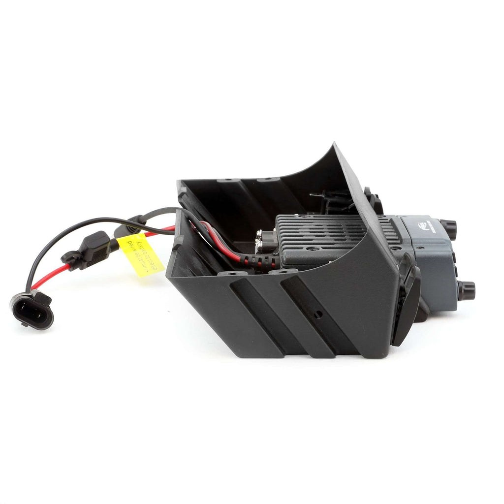 Rugged Radio Gmrs Radio Mount, For GMR25/ ABM25 Radios, Mounts on Upper Windshield, Black – MT-JK-25WP