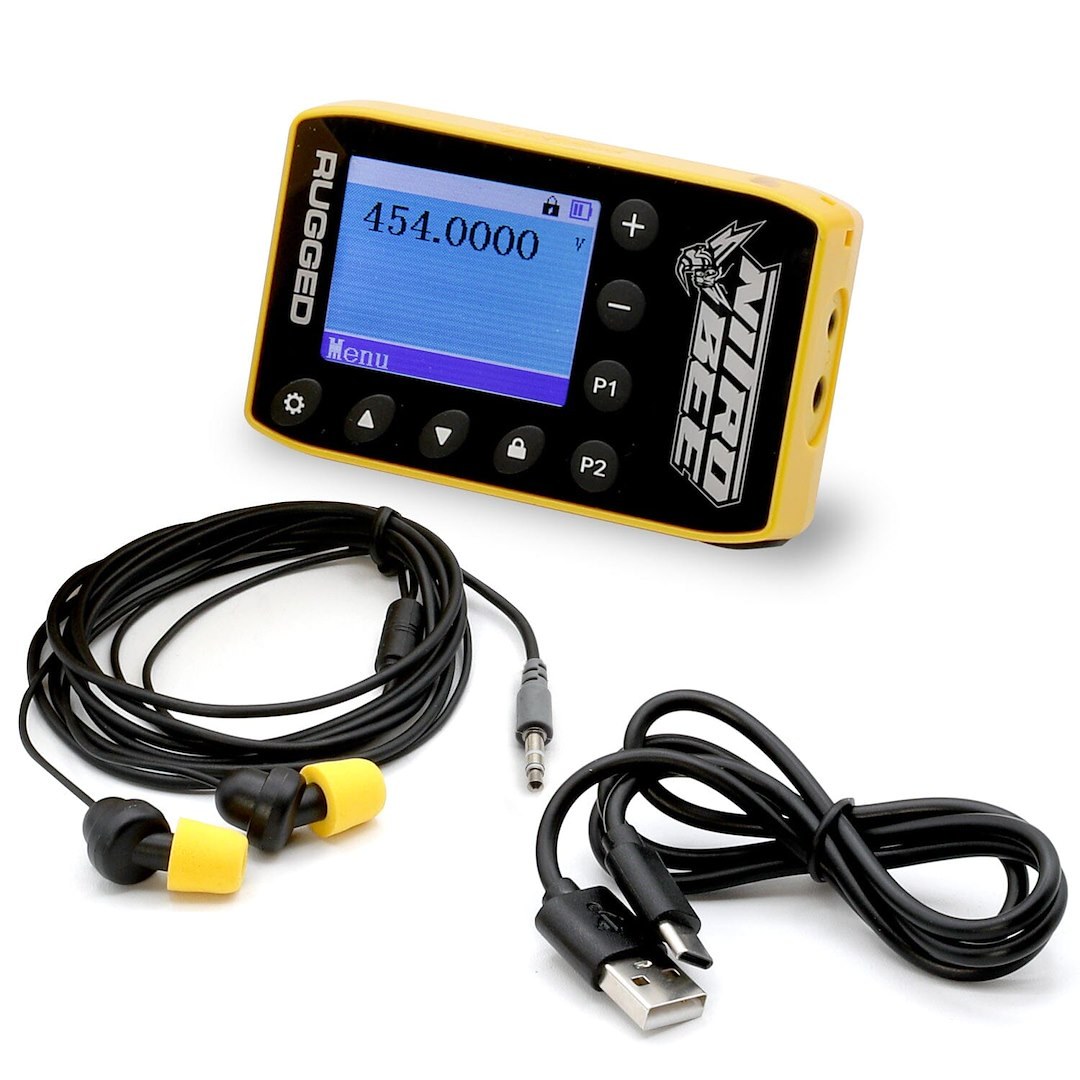 Rugged Radio UHF Radio, Nitro Bee Xtreme, Handheld, 10000 Channels, 400 to 480 Mhz, 1000 Mah Battery Capacity, 1 Watt – NITRO-BEE-X