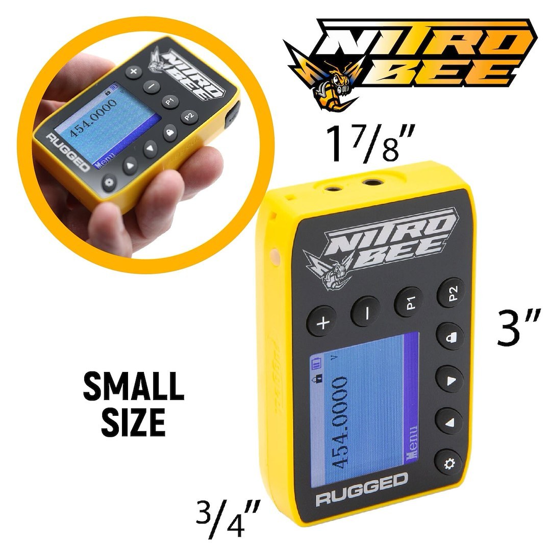 Rugged Radio UHF Radio, Nitro Bee Xtreme, Handheld, 10000 Channels, 400 to 480 Mhz, 1000 Mah Battery Capacity, 1 Watt – NITRO-BEE-X
