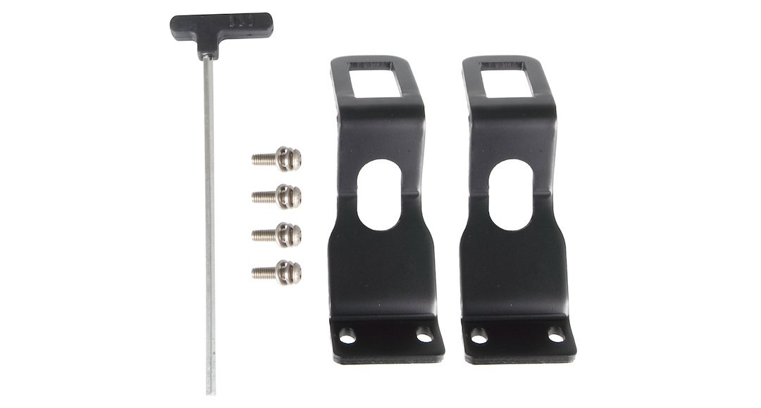Rhino-Rack Shovel Mount, Pioneer, Fits Rhino Rack’s Shovel Holder/ High Lift Jack Holder, Powder Coated, Steel, Set of 2 – 43104