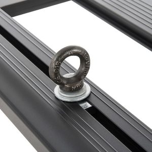 Rhino-Rack Tie Down Anchor, Eye Bolt, Round Style Head Type, Anti-Corrosive Galvanised Steel, Set of 4, With Mounting Hardware – 43178