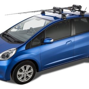 Rhino-Rack Ski Carrier – Roof Rack Kit, Carries Up to 2 Pairs of Skis/ 1 Narrow Snowboard, Lockable – 572