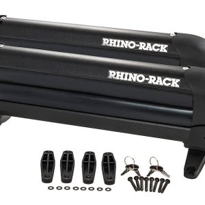 Rhino-Rack Ski Carrier – Roof Rack Kit, Carries Up to 3 Pairs of Skis/ 2 Narrow Snowboard, Lockable – 573