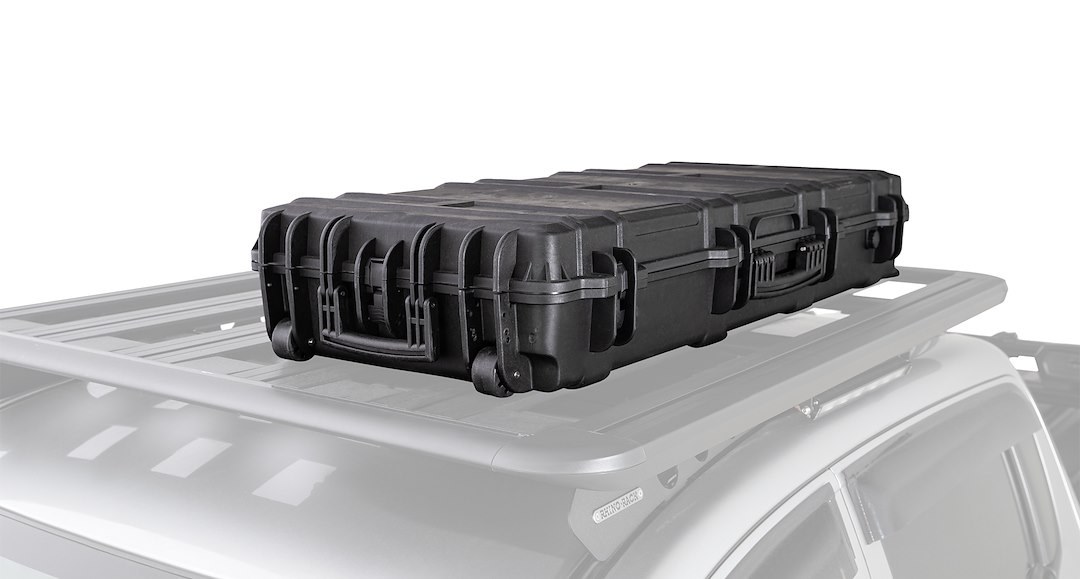 Rhino-Rack Cargo Carrier, Box Style, Compatible with All Rhino-Rack Platforms, 3.3 Cubic Foot Capacity – 61029