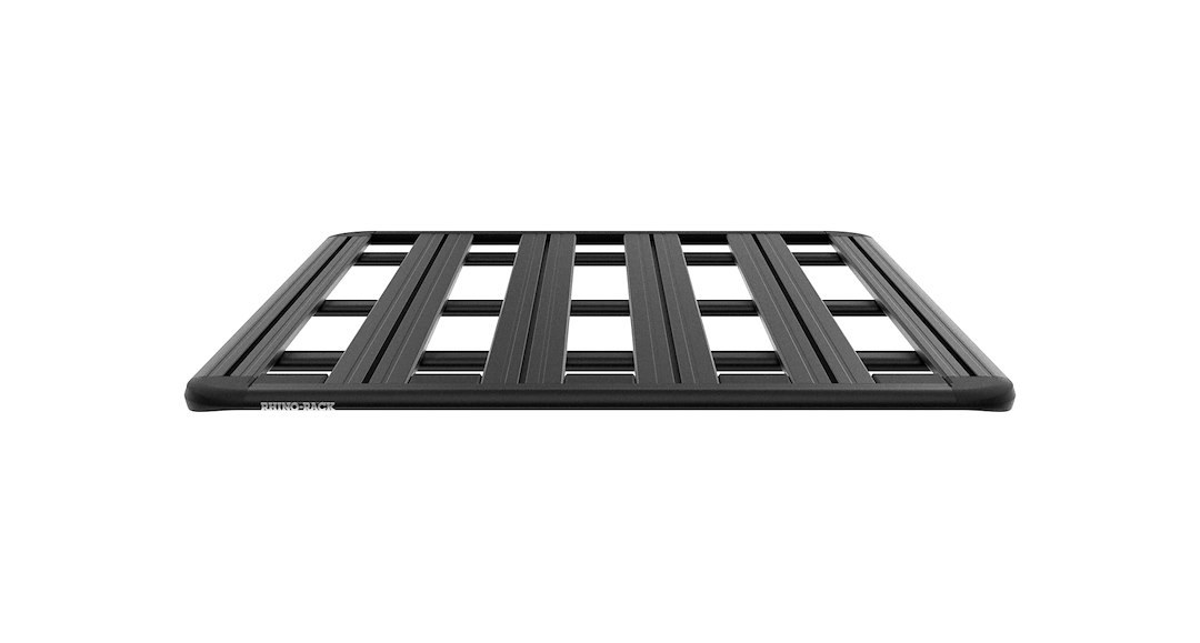 Rhino-Rack Roof Rack Platform, Pioneer, Fits Rhino Rack’s Roof Rack, 71 Inch Length X 56 Inch Width X 2 Inch Height, Black, With Five Planks – 62108F