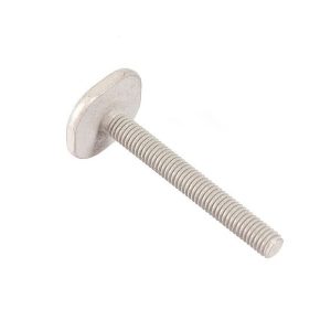 Rhino-Rack Bolt, T-Bolt, M6 X 50 Millimeter, Square Head, Galvanized Steel, Set of 3 – B143-BP