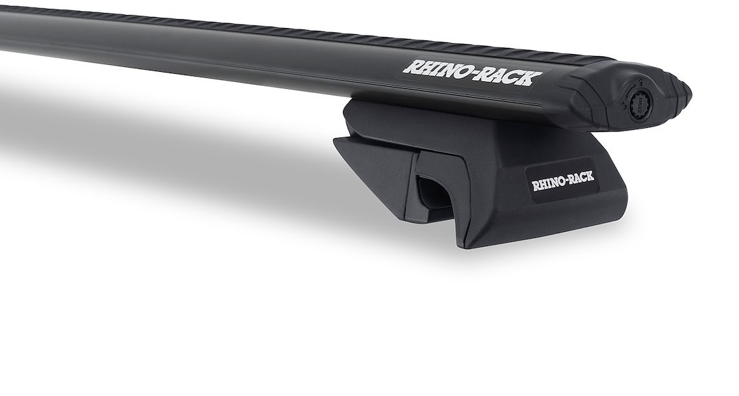 Rhino-Rack Roof Rack, Vortex Sx, Black, With 50 Inch Length Cross Bar/ Mounting Kit – JA2270