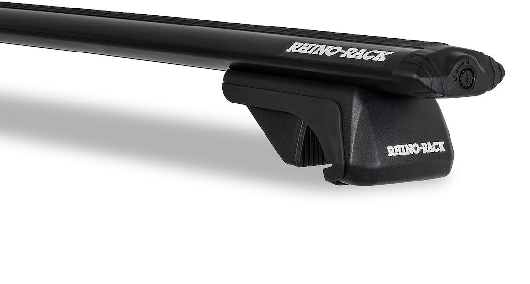 Rhino-Rack Roof Rack, Vortex Sx, Black, With Two Roof Rack Cross Bar/ One Roof Rack Mounting Kit, 50 Inch Length Cross Bar/ with Roof Rails – JA9141