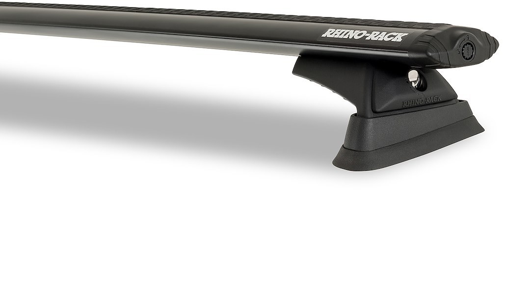 Rhino-Rack Roof Rack, Vortex Rcl, Black, With 50 Inch Length Cross Bar/ Mounting Kit – JB1626