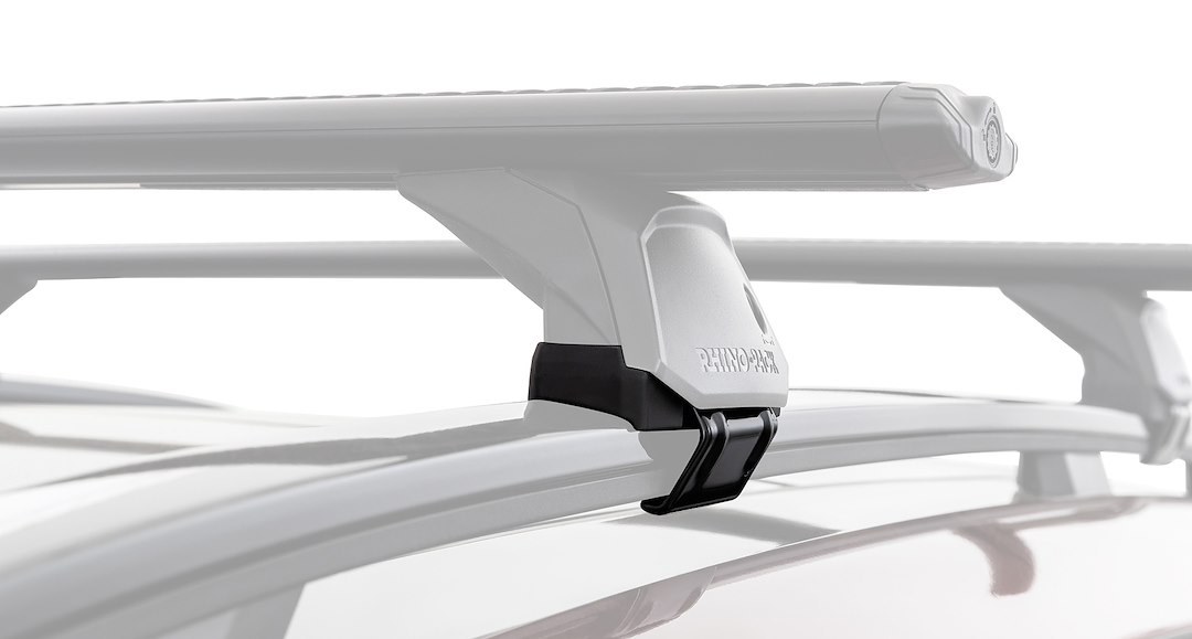 Rhino-Rack Roof Rack, Vortex, Black, Aluminum, With 4 Legs/ Fit Kit/ 2 Cross Bar – JC-02136