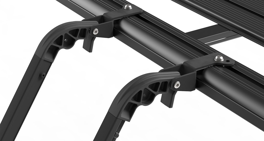Rhino-Rack Utility Ladder, Vehicle Mounted Universal, Attaches to Rhino Rack’s Pioneer System, 7.6 Foot Height, 275.5 Pound Load Capacity – RAFL