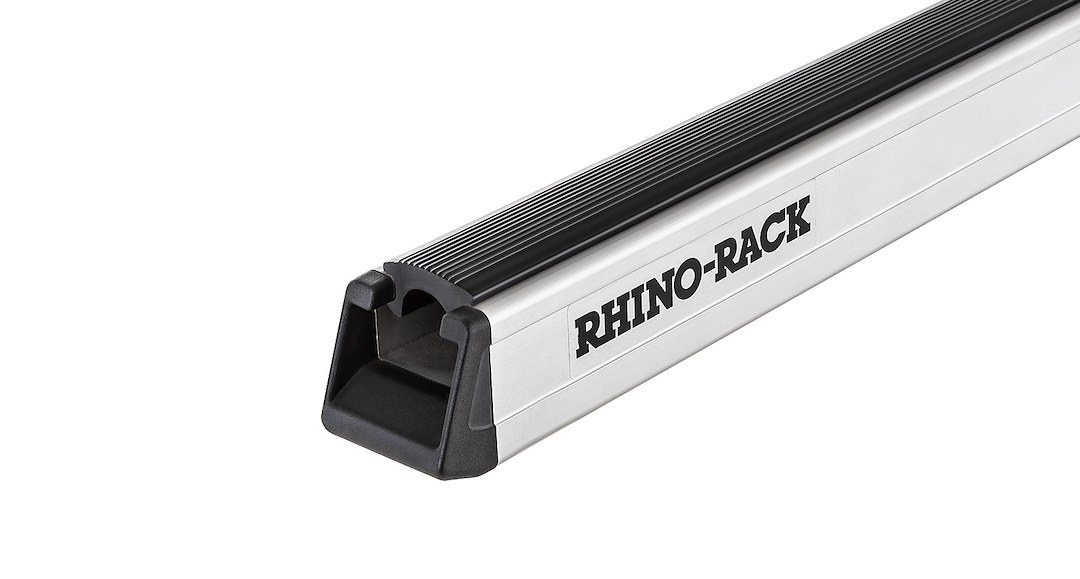 Rhino-Rack Roof Rack Cross Bar, Heavy Duty Series, Fits Rhino Rack’s Roof Rack, Used with Rhino Rack’s Cxb Roof Rack Mounting Kit, Silver – RB1500S