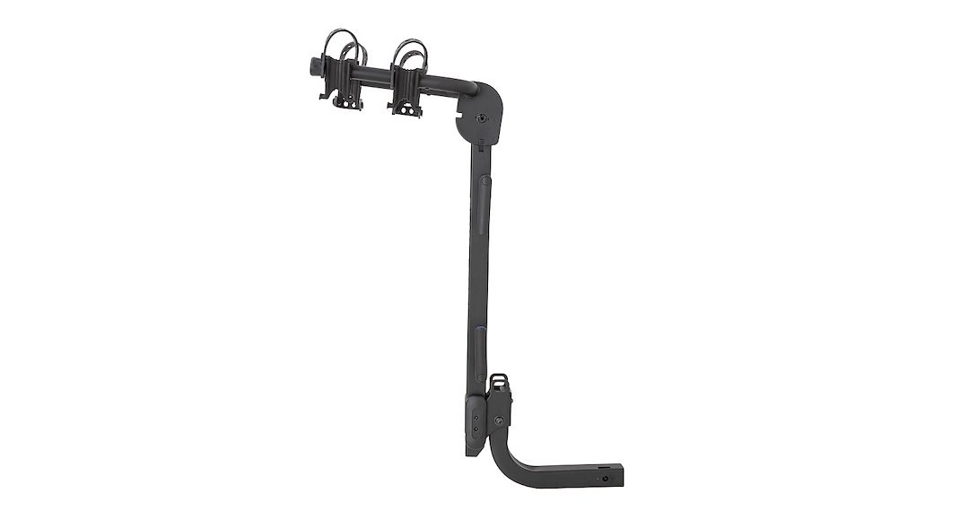 Rhino-Rack Bike Rack, Take 2, 2 Inch Receiver Hitch Mount, Holds 2 Bikes, Up to 66 Pound Weight Capacity, Cradle System with Straps – RBC045