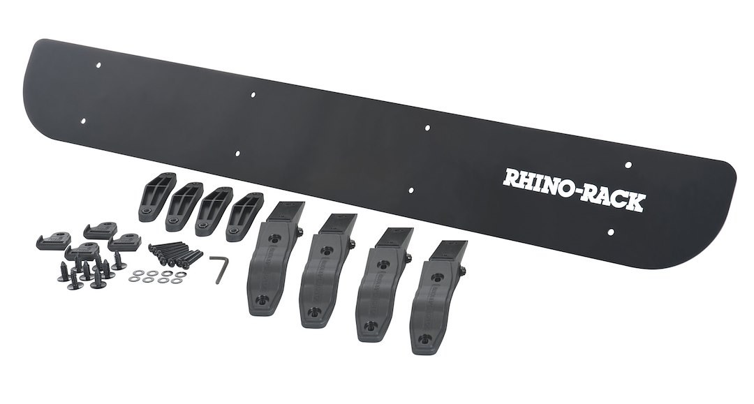 Rhino-Rack Roof Rack Wind Deflector, Use with Rhino Rack’s Roof Rack, 44 Inch Length X 5 Inch Height, Black – RF3