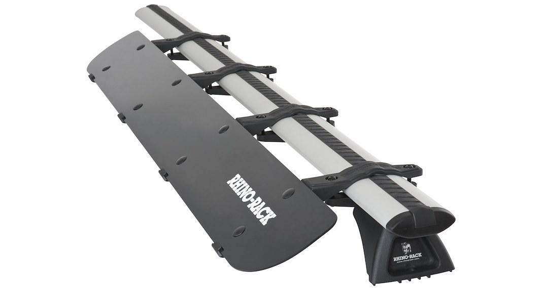 Rhino-Rack Roof Rack Wind Deflector, Use with Rhino Rack’s Roof Rack, 44 Inch Length X 5 Inch Height, Black – RF3