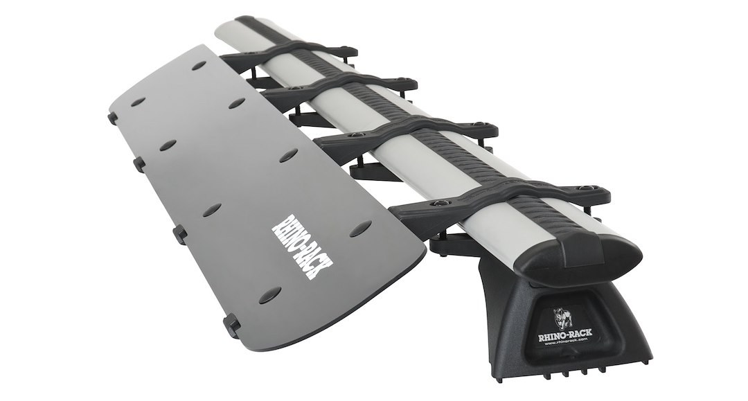 Rhino-Rack Roof Rack Wind Deflector, Use with Rhino Rack’s Roof Rack, 44 Inch Length X 5 Inch Height, Black – RF3