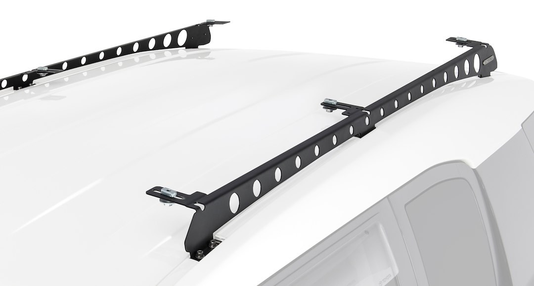 Rhino-Rack Roof Rack Side Rail, Used with Rhino Rack’s Pioneer System, Black, Set of 2 – RFJB1